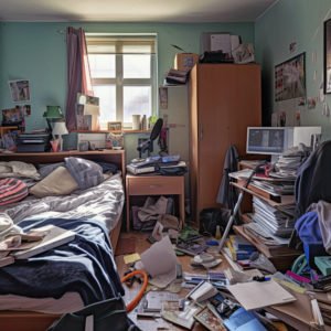 cluttered paper - papers everywhere